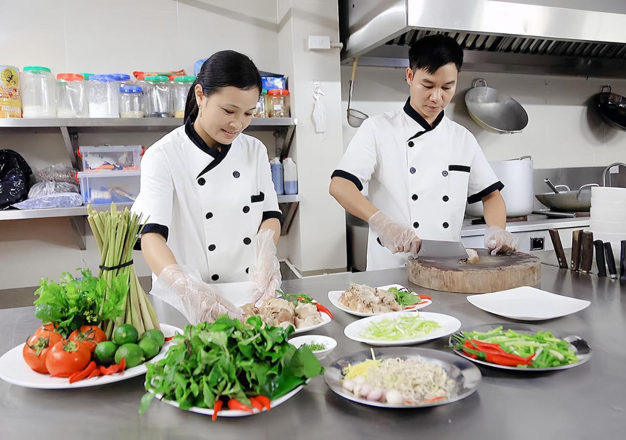 Ngan Ha Hotel Tam Ðảo Esterno foto